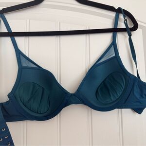 Thirdlove Teal Underwire Bra - Women Intimates & Sleepwear